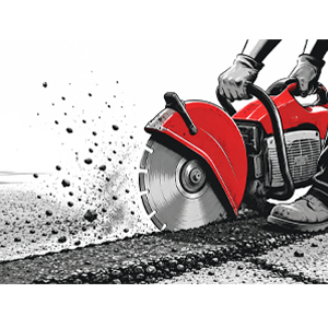 High Speed Masonry Low HP Walk-Behind Saws